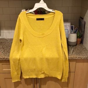 Zara yellow sweater